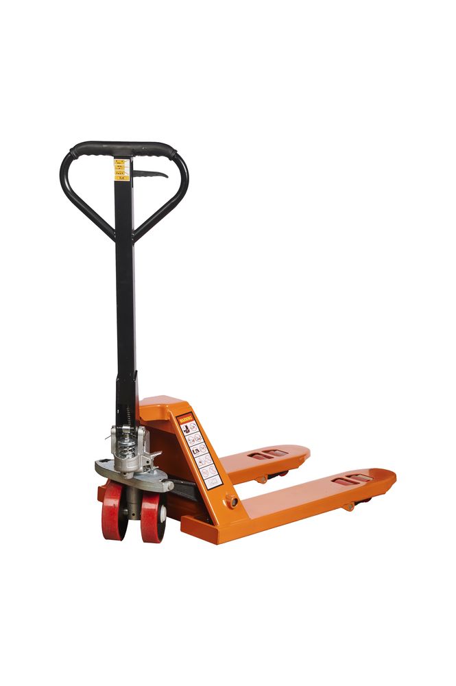 Тележка гидравлическая 2500 кг 800 мм полиуретановые колеса TOR AC (серия G)