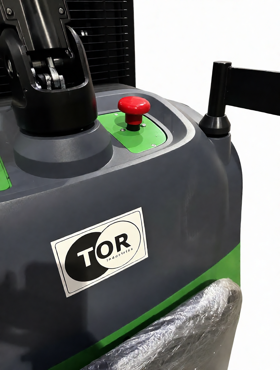 Штабелер самоходный 1,5 т 3,5 м TOR QDA15-EM 24/90 В/Ач Li-ion (с платформой)