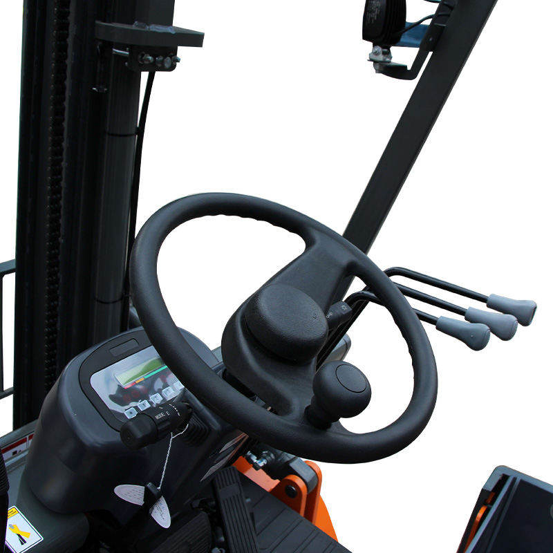 Электрический вилочный погрузчик CPD15-HA2 со свободным подъемом и боковым смещением вил