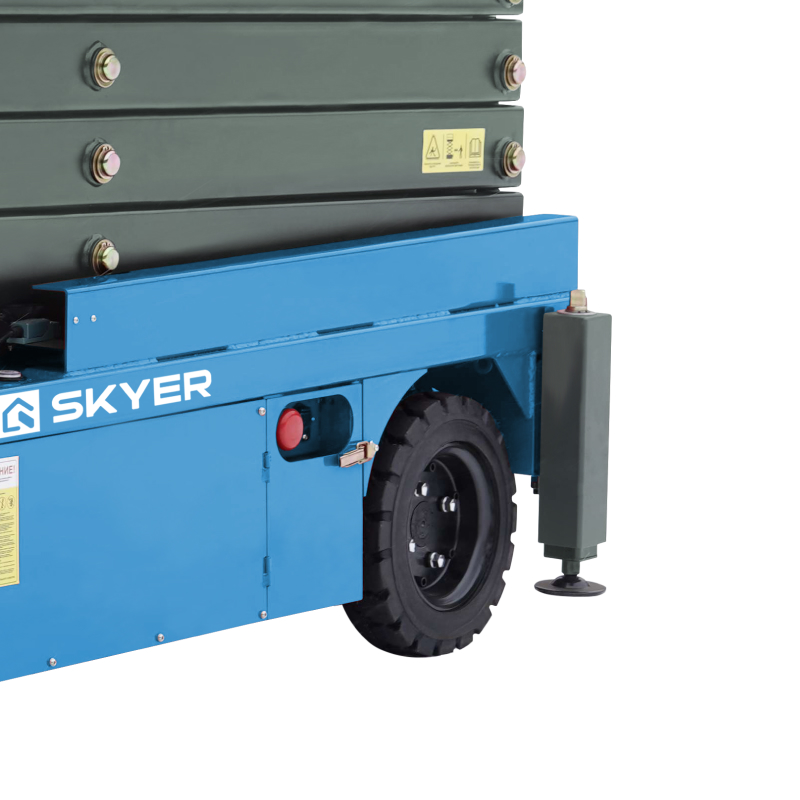 Подъемник самоходный электрический ножничный ведомый SKYER SPF1105