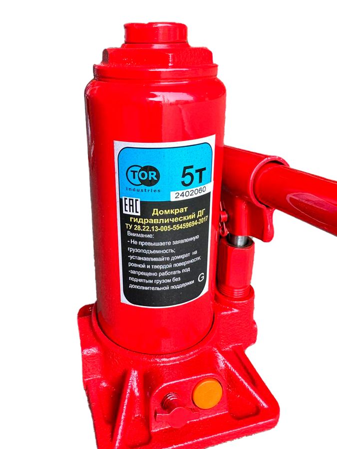 Домкрат гидравлический TOR ДГ-CT г/п 5,0 т (ST0503)