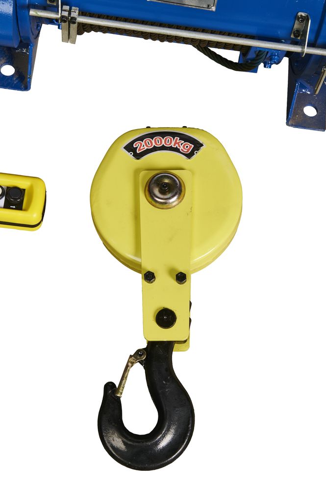 Таль стационарная на лапах  2,0 т  9 м 380 В электрическая канатная TOR CD