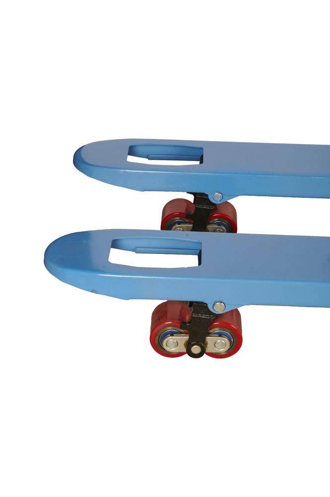 Тележка гидравлическая 2500 кг 1500 мм резиновые колеса TOR RHP