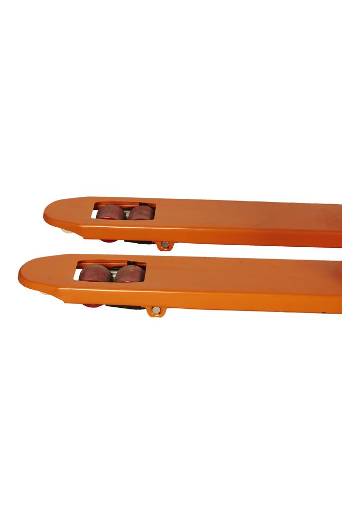 Тележка гидравлическая узковильная 2500 кг 800x450 мм полиуретановые колеса TOR RHP