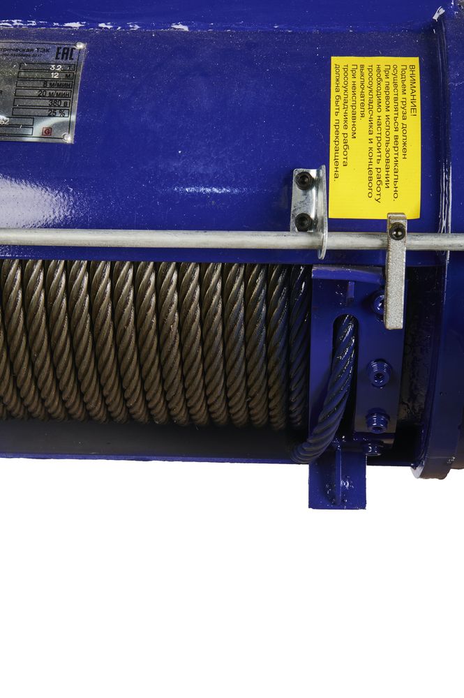 Таль передвижная IP 54  3,2 т 12 м 380 В электрическая канатная TOR CD