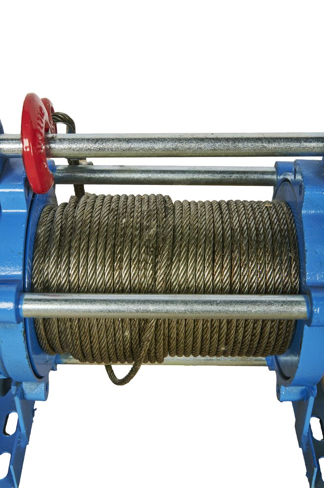 Лебедка электрическая  500 кг  70 м с канатом 220 В TOR KCD