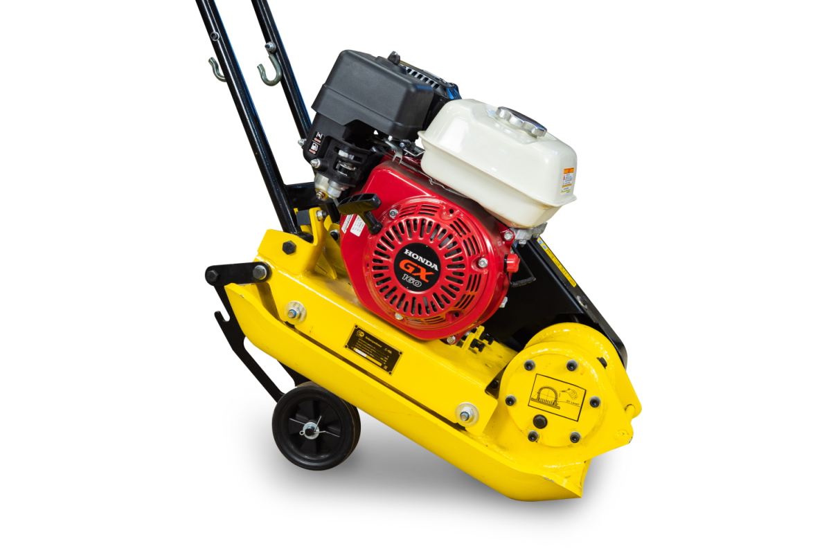 Виброплита 80 кг, 16кН (Honda) без бака колесный комплект TOR C-90L