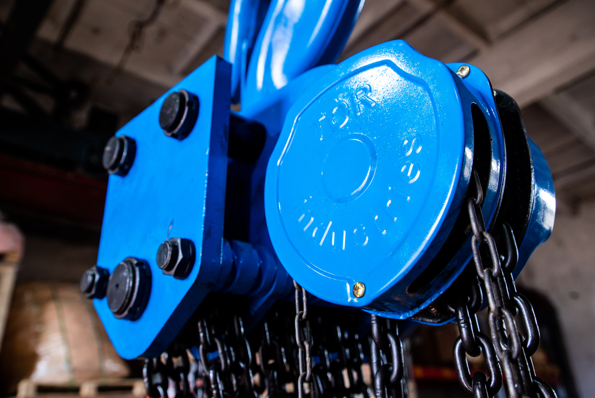 Таль ручная шестеренная TOR ТРШ C 50ТХ6М PRO (для тяжелых работ)