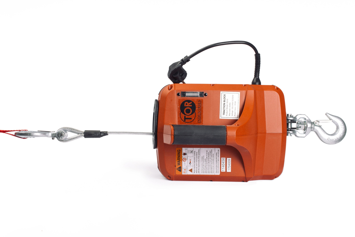 Лебедка электрическая переносная TOR SQ-01 450 кг 4,6 м  220 В