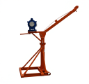 Мини-кран строительный TOR KM с поворотной стрелой и лебедкой KCD 500 кг 60 м 380В