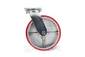 Колесо большегрузное поворотное PU TOR (SCp 55) 125мм