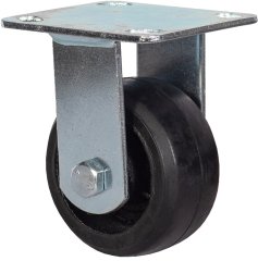 Колесо большегрузное неповоротное обрезиненное 125 мм - FCd 54