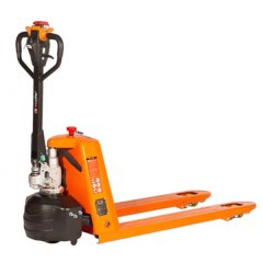 Cамоходная тележка c гидравлическим подъемом вил 1500 кг, Гелевая АКБ,  Вилы: 1150 , Гелевая АКБ, SM SIBLINE