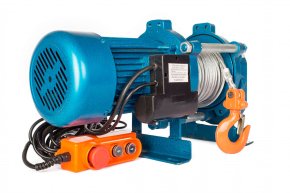 Лебедка электрическая 1000кг  70м с канатом 380В TOR KCD (J)