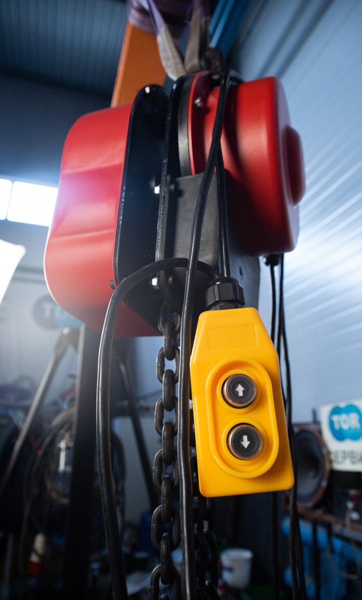 Таль стационарная  5,0т  9м 380В электрическая цепная TOR DHP (серия J)