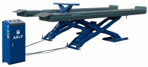 Ножничный подъемник F6109 AE&T 380В для сход-развала для монтажа в пол