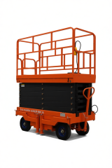 Подъемник ножничный передвижной 500 кг 9/11 м TOR SJY-0,5-9 AC 380В сетевой (G)