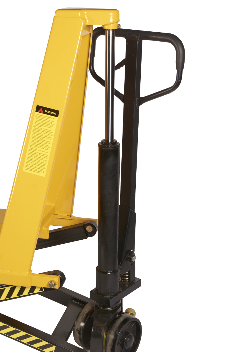 Тележка гидравлическая с ножничным подъемом 1000 кг 1150 мм 85-800мм полиуретановые колеса TOR HLS1000Q PRO