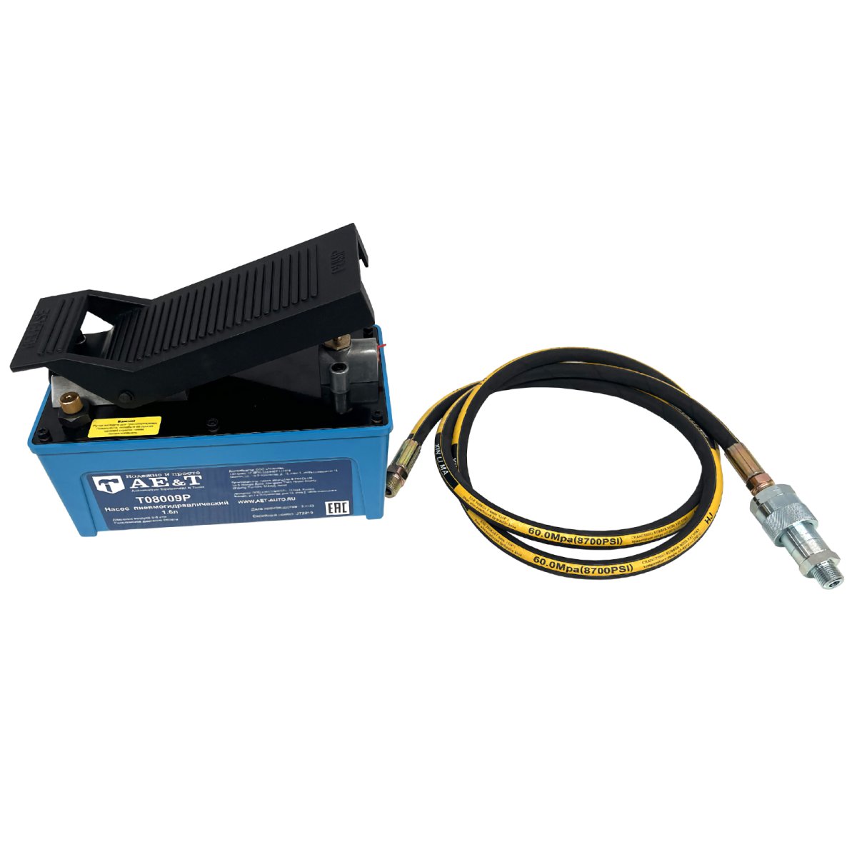 Насос пневмогидравлический 1.6л T08009P AE&T