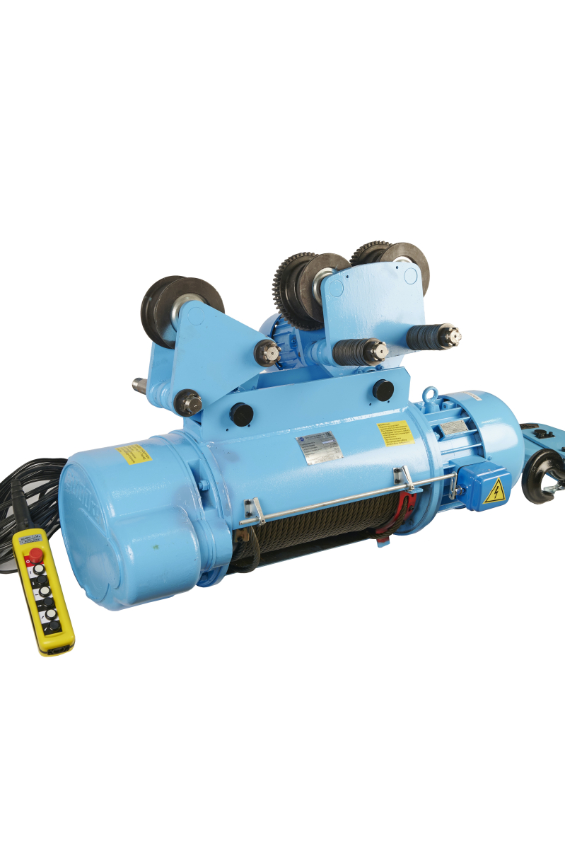 Таль передвижная  5,0 т 18 м 380 В электрическая канатная TOR CD PRO (усиленный двигатель)