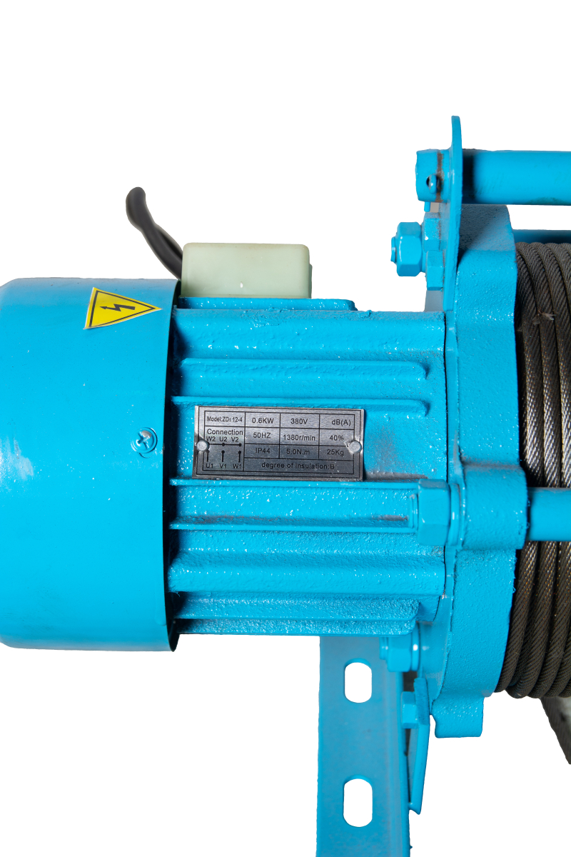 Лебедка электрическая  300 кг  70 м с канатом 380 В TOR KCD (N)