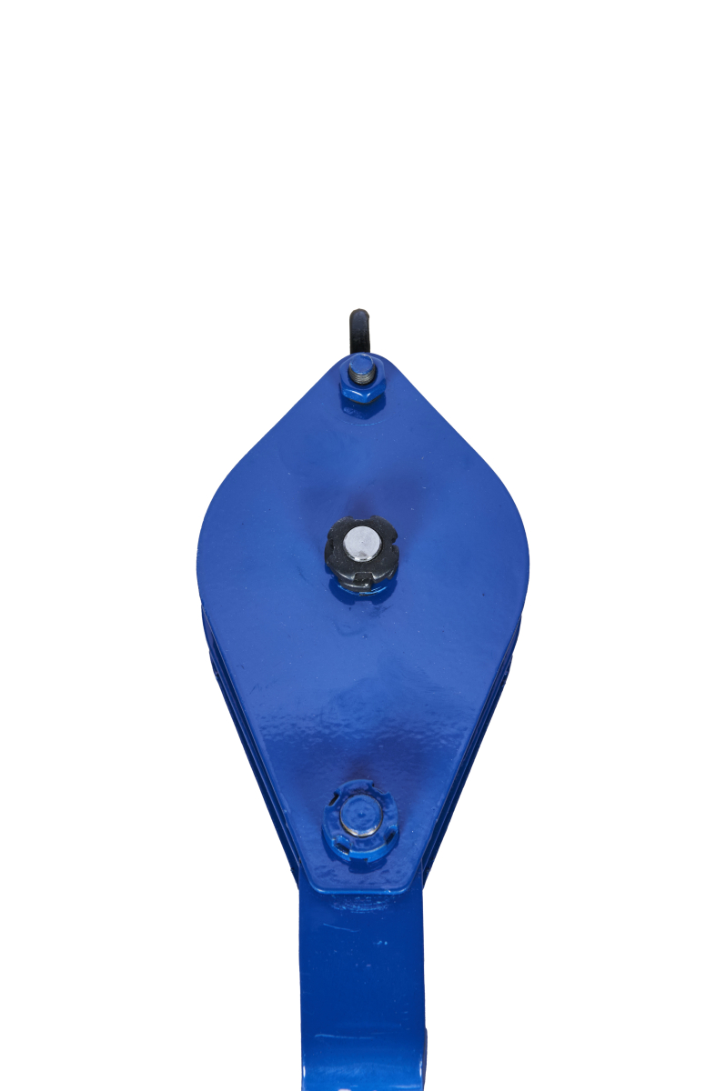 Блок монтажный двухрольный с крюком TOR 1 т (T)