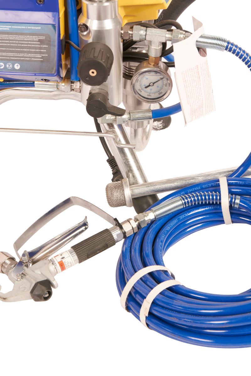 Окрасочный аппарат поршневой 290 бар, 3,5 л/мин, 2,2 кВт, 220 В  TOR GD-490