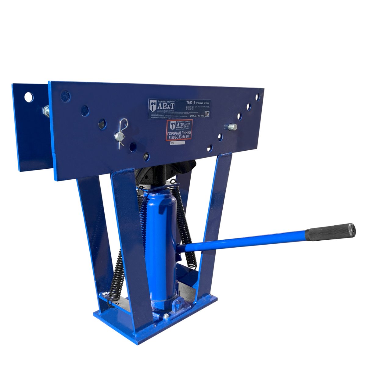 Трубогиб T60016 AE&T 16т гидравлический