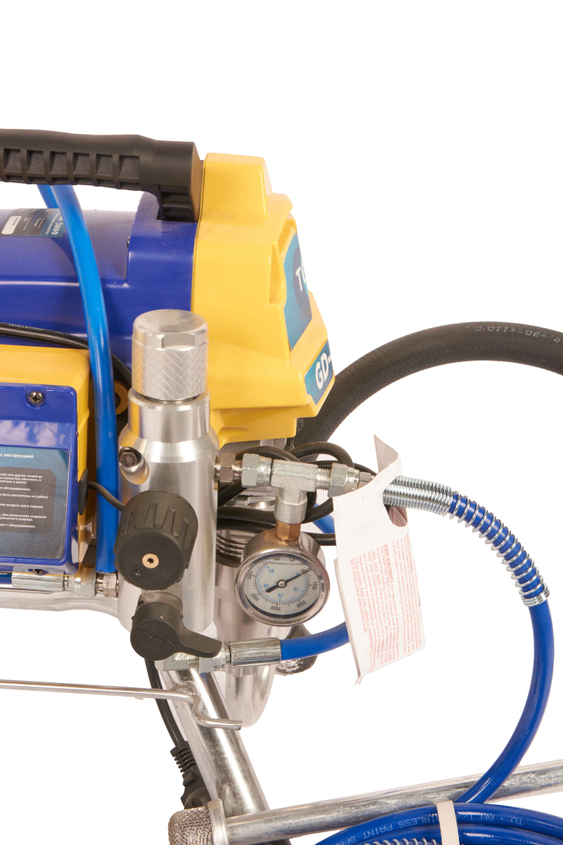 Окрасочный аппарат поршневой 290 бар, 3,5 л/мин, 2,2 кВт, 220 В  TOR GD-490