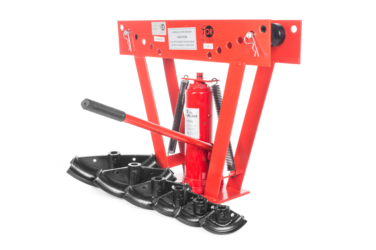 Трубогиб гидравлический TOR TL0300-2A 12T до 50 мм с выносным насосом