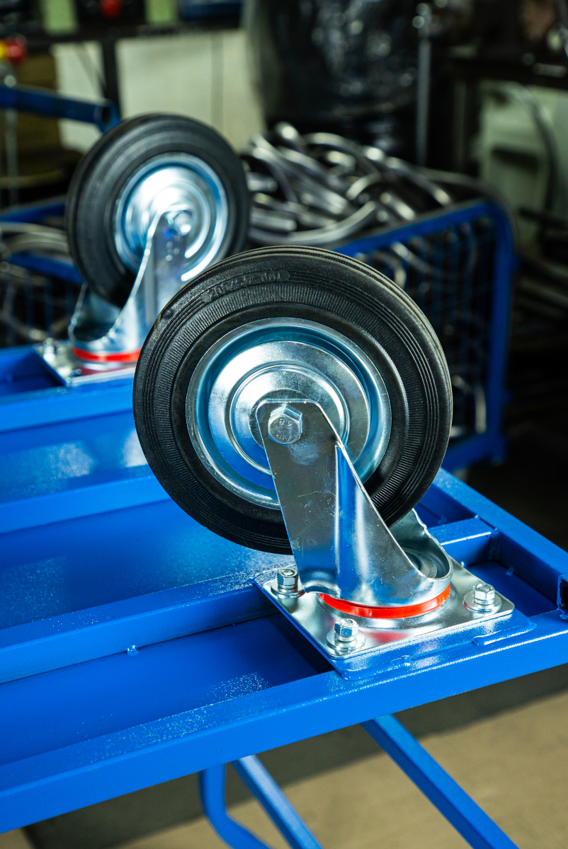 Тележка платформенная TOR ТП-Д (700х1200) с двумя ручками (колеса 200)