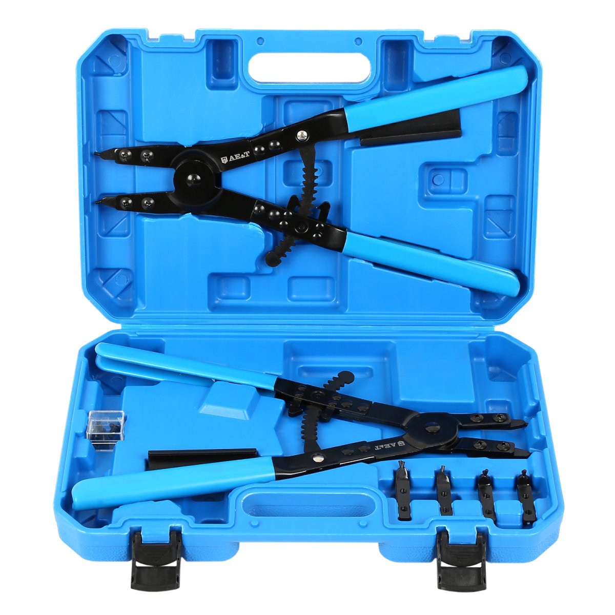 Съемник стопорных колец 2шт со сменными носами 16 TA-H1037 AE&T