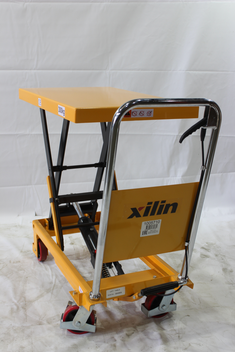 Стол подъемный передвижной 300 кг 340-900 мм (855х500 мм) XILIN SP300A