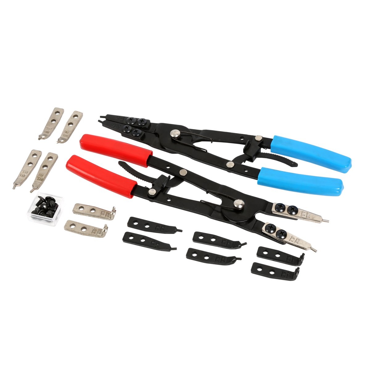 Съемник стопорных колец 2шт со сменными носами 10 TA-H1036 AE&T