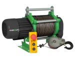 Лебедка электрическая KCD 300/600 кг, 70/35 м 220В