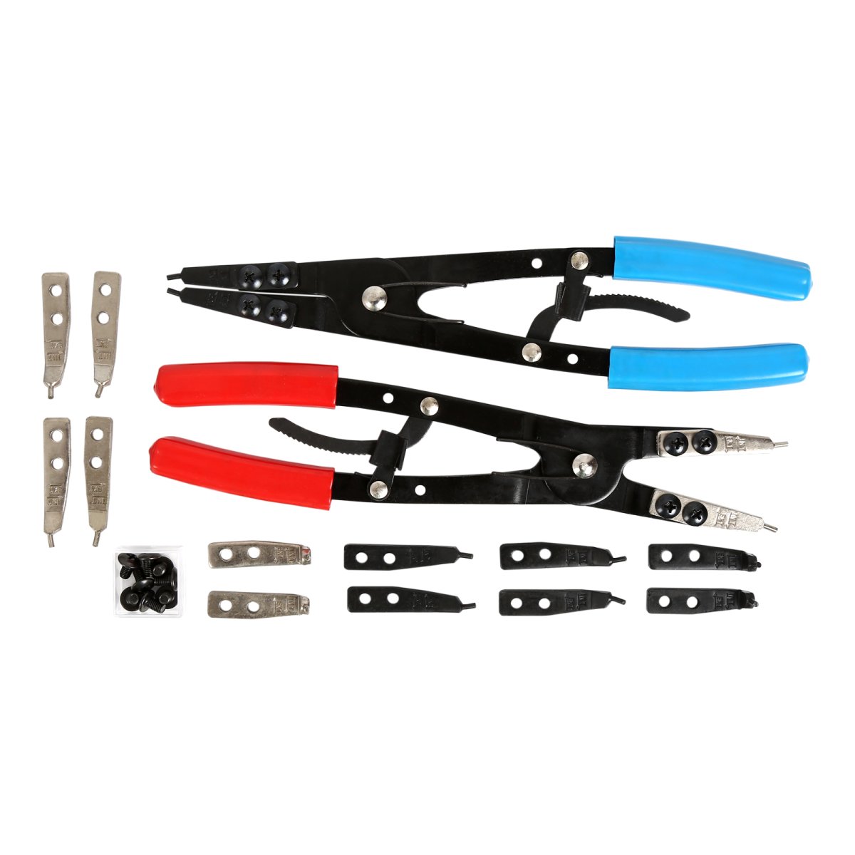 Съемник стопорных колец 2шт со сменными носами 10 TA-H1036 AE&T