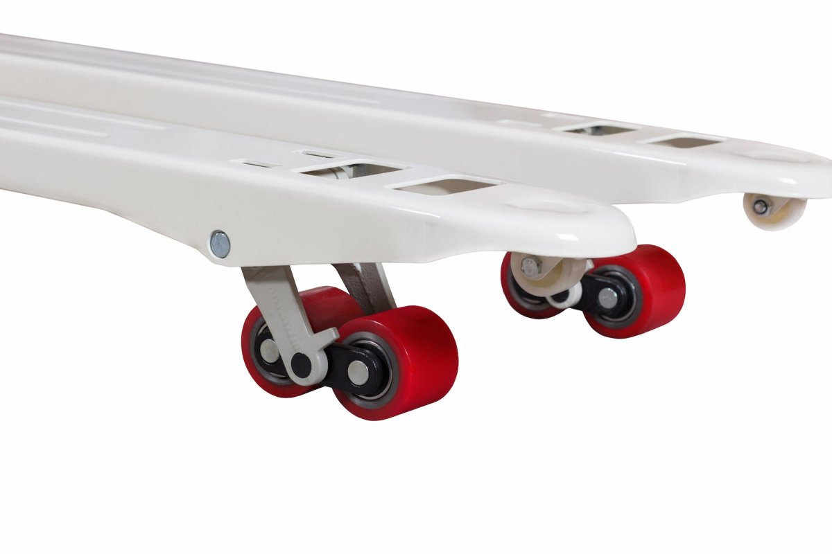 Гидравлическая тележка (рокла) ACR-P, 2,5 т, Вилы: 1150 X 550, СибТаль, полиуретановые колеса