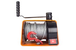 Лебедка ручная червячная с тросом  500кг 25м TOR VS