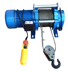 Лебедка электрическая KCD300 (0,3/0,6 тн) 380V, канат 60 м