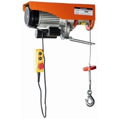 Мини таль электрическая канатная 220 В 250 / 500 кг - 20/10 м PA, Сибталь