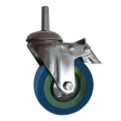 Аппаратная колесная опора с протектором на шинке SCtgb 93 PVC