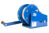 Лебедка ручная барабанная  с тросом 1170кг  10м стальной корпус TOR BHW
