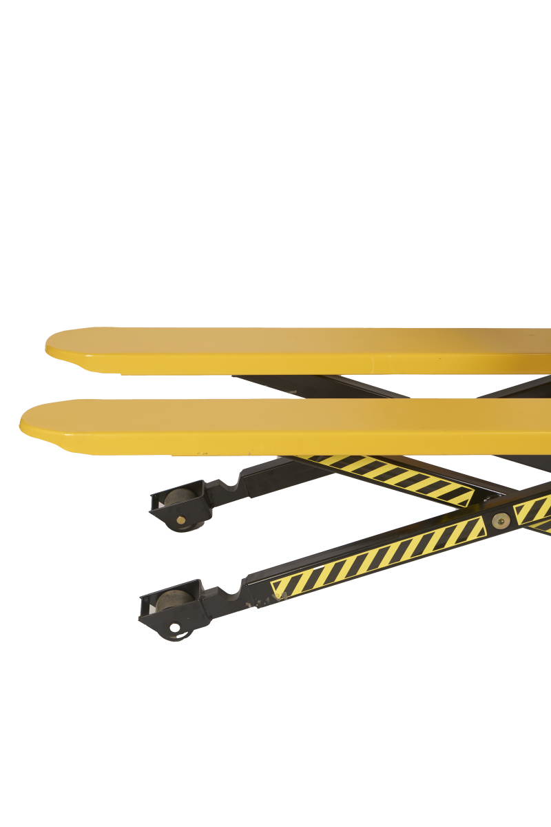 Тележка гидравлическая с ножничным подъемом 1000 кг 1150 мм 85-800мм полиуретановые колеса TOR HLS1000Q PRO