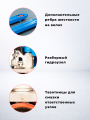 Тележка гидравлическая 2500 кг 1150 мм полиуретановые колеса 200мм TOR RHP(BF) PRO