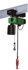 Тельфер цепной электрический 0,5т  6м модель ST05 (на балку 75-300мм) Euro-lift