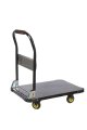 Тележка платформенная 600 кг TOR PH600 (720х470) со складной ручкой (пластиковые колеса 100 мм)