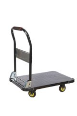 Тележка платформенная 600 кг TOR PH600 (720х470) со складной ручкой (пластиковые колеса 100 мм)