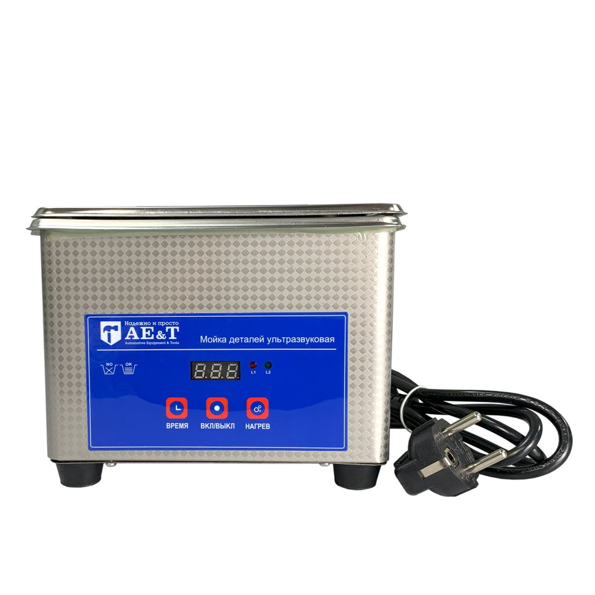 Ванна ультразвуковая БЕЗ НАГРЕВА 0.8л AE&T TC-08T