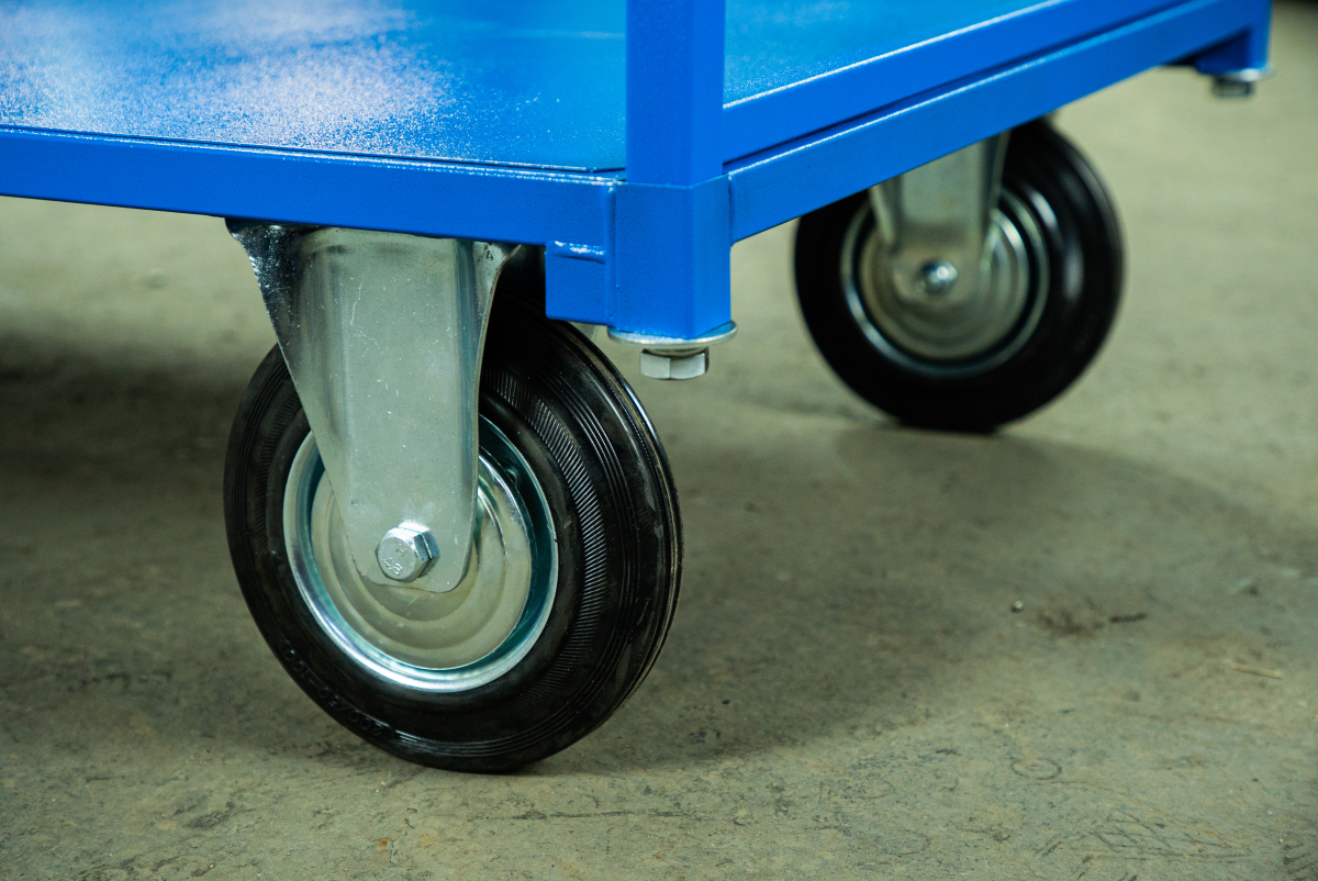 Тележка платформенная TOR ТП-Д (700х1200) с двумя ручками (колеса 200)