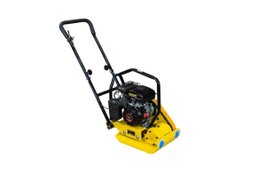 Виброплита 60 кг, 10,5кН (Loncin) без бака, коврик, колесный комплект TOR C-60